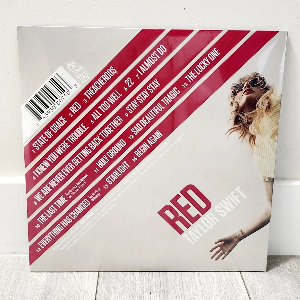 Taylor Swift Red 2LP Vinyl - Picture 2 of 2